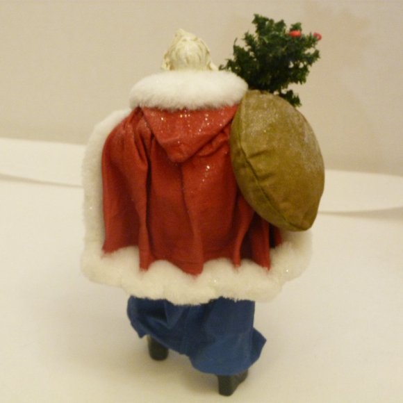 Clothtique Possible Dreams Old World Santa Figurine "Enchanted Journey" In Box - Picture 9 of 13